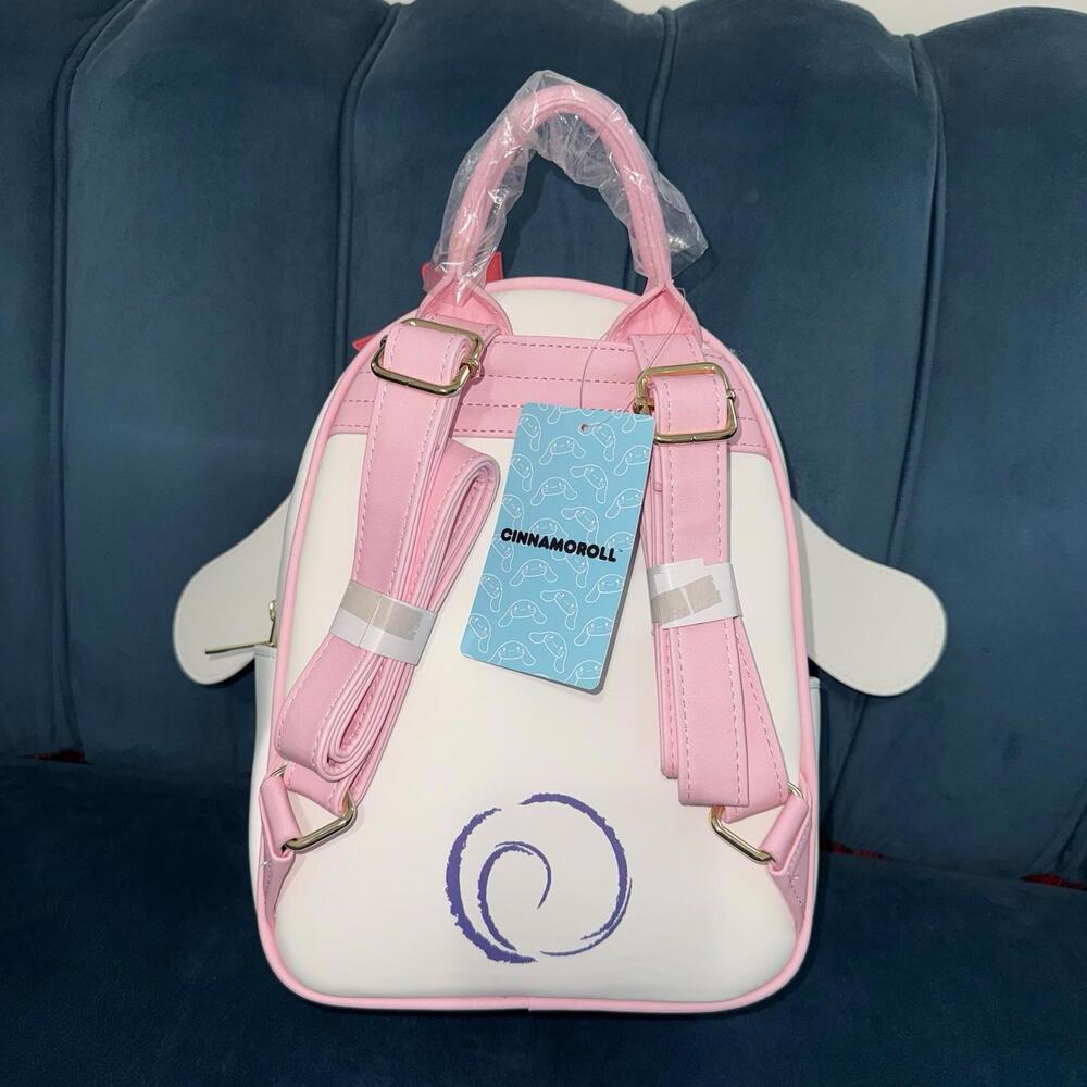 NWT Her Universe Sanrio Cinnamoroll Strawberry Mini Backpack Adjust Shoulder - Picture 5 of 9
